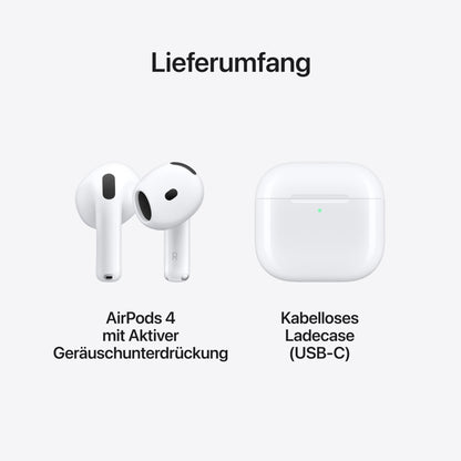 👉 Kabellose Bluetooth Kopfhörer – Mit aktiver Geräuschunterdrückung, Adaptivem Audio, 3D Sound, Transparenzmodus & USB-C Ladecase, kabelloses Laden