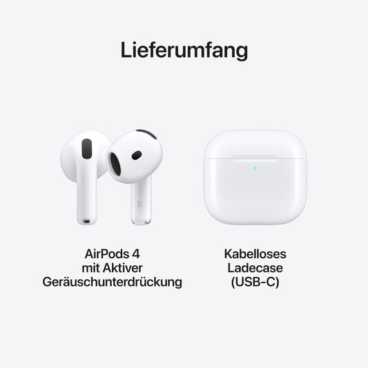 👉 Kabellose Bluetooth Kopfhörer – Mit aktiver Geräuschunterdrückung, Adaptivem Audio, 3D Sound, Transparenzmodus & USB-C Ladecase, kabelloses Laden